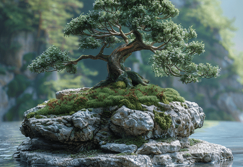 Bonsai: Miniatiūriniai medžiai, kuriuose telpa visas pasaulis