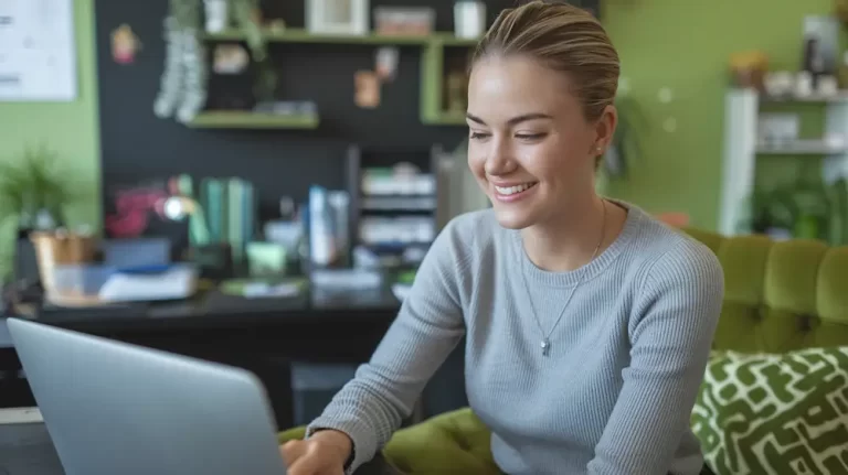 Vartotojas pildo internetinį testą, norėdamas preliminariai sužinoti, ar gali gauti paskolą.
